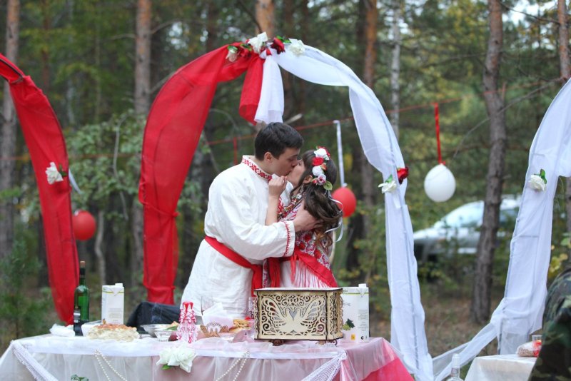 Свадьба в стиле славян