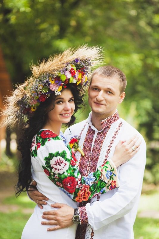Свадебная фотосессия в деревенском стиле