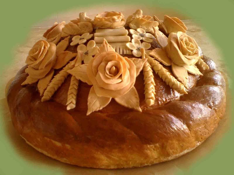 Украшение каравая