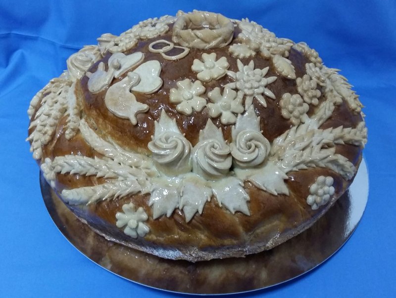 Украшение каравая