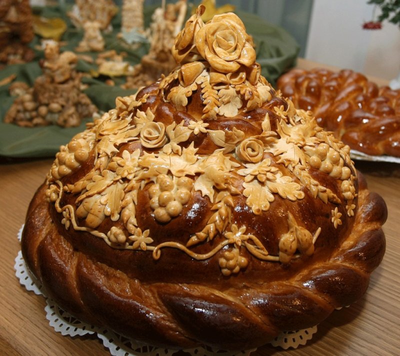 Украшение каравая