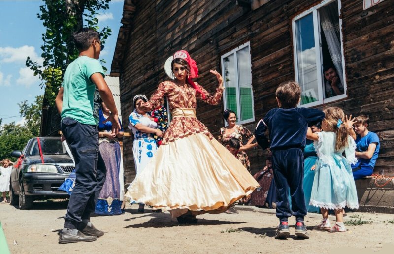 Цыганская свадьба обычаи