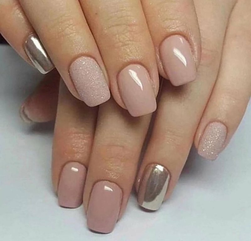 Шеллакшеллак на короткие ногти