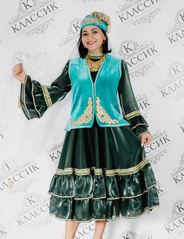 Татарский национальный костюм женский