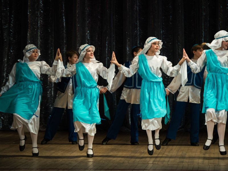 Еврейский национальный танец Хава Нагила