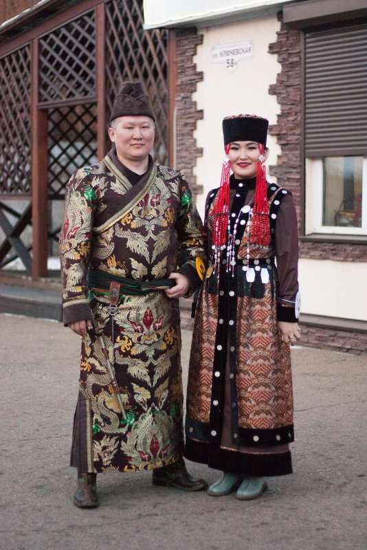 Бурятский костюм Тункинских бурят