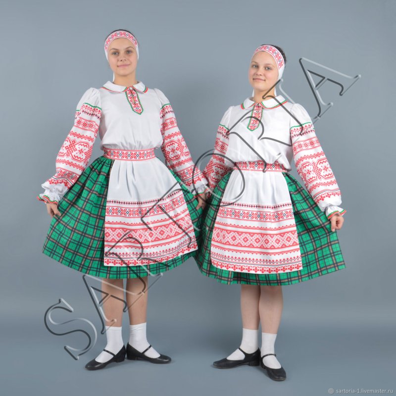 Белорусский костюм национальный для девочки