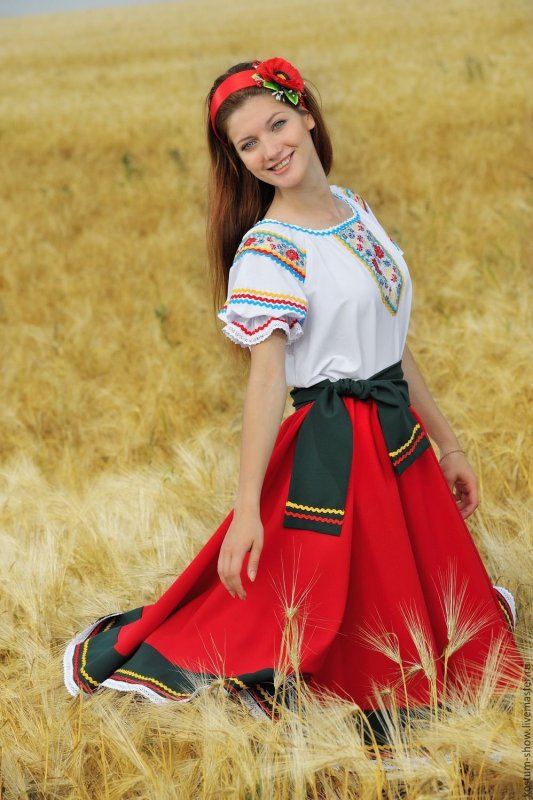 Молдавский танец костюм женский