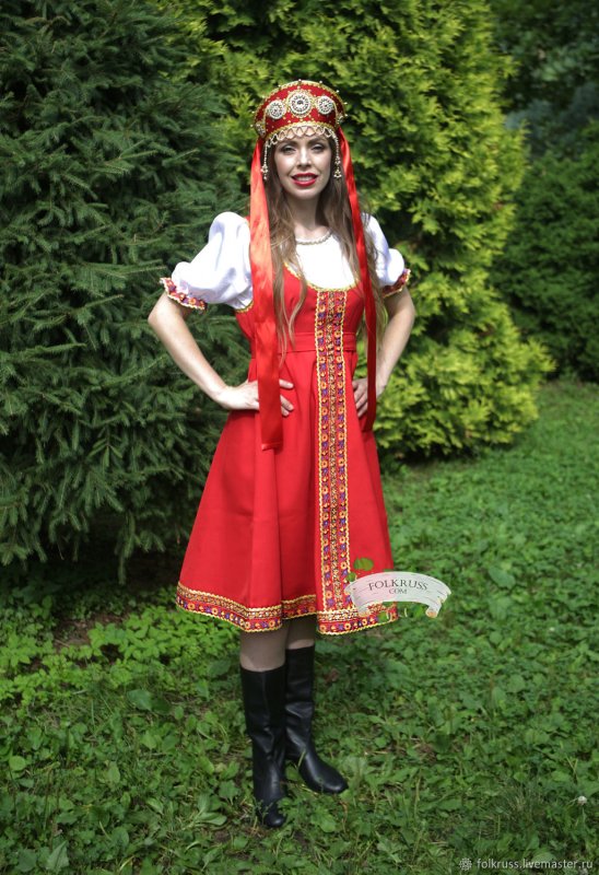 Наряд русской красавицы