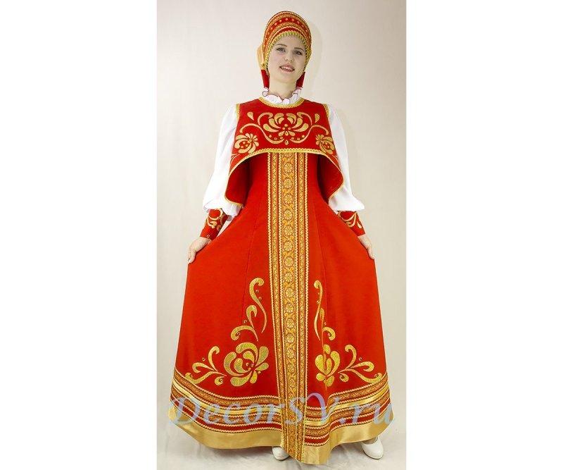 Русский костюм женский