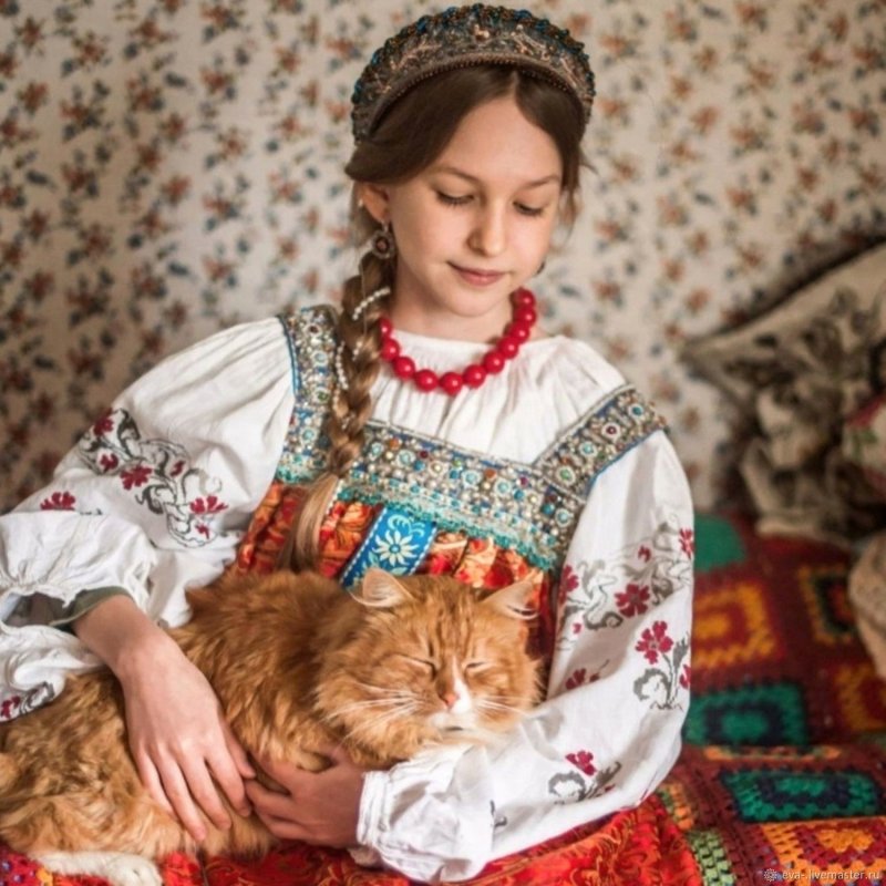 Костюм народного праздника Россия