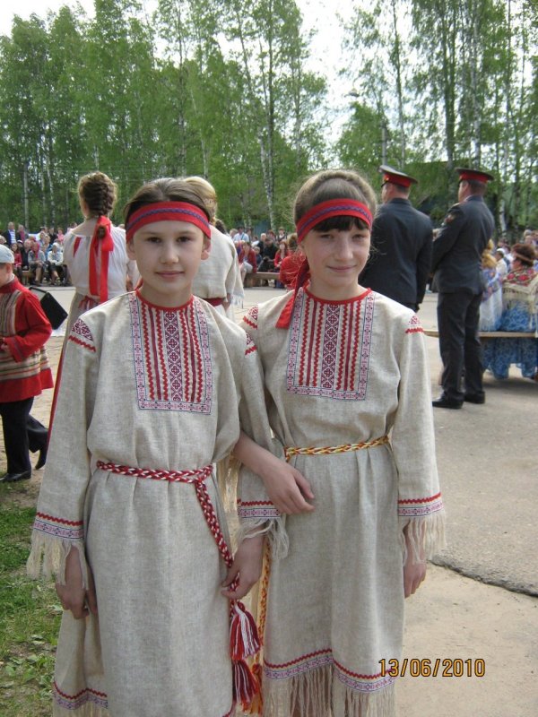 Национальный костюм Карельцев