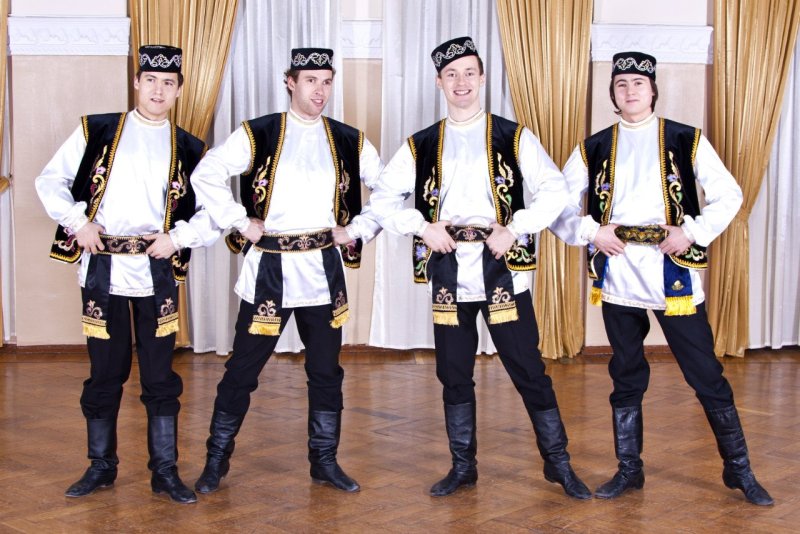 Мужской национальный костюм башкир