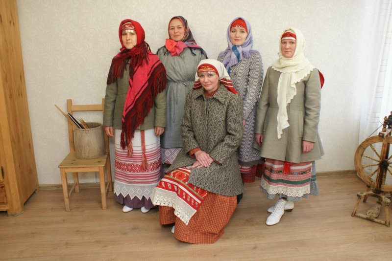 Костюмы ШОШМИНСКИХ удмуртов