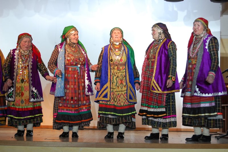 Удмуртская Национальная одежда закамских удмуртов