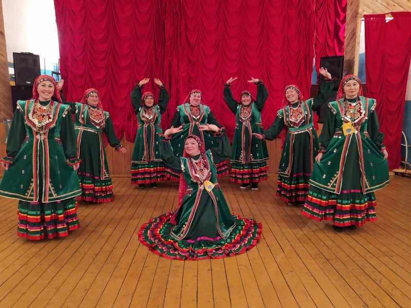 Национальный костюм Башкиров кукла