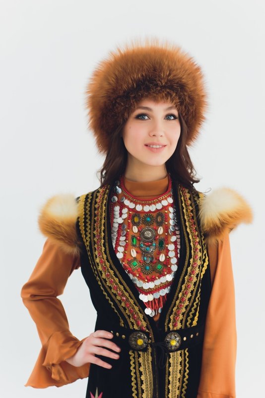 Башкирский национальный костюм кулдэк