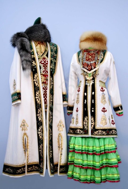 Башкирский национальный костюм казакин
