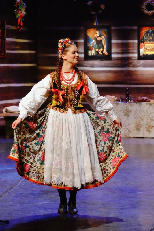 Народный костюм Поляков