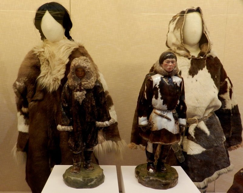Костюм чукчей, эскимосов и Коряков