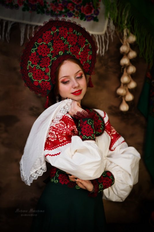Наряды русских красавиц