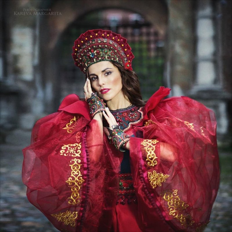 Русские народные красавицы