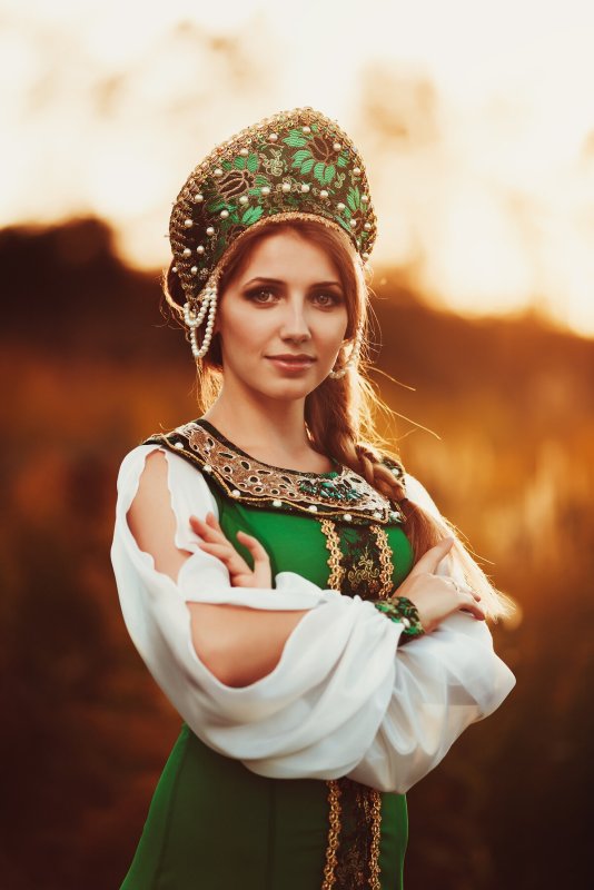 Современная одежда в русском стиле