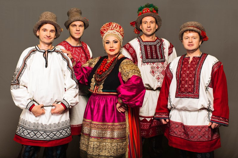Костюм в русском стиле