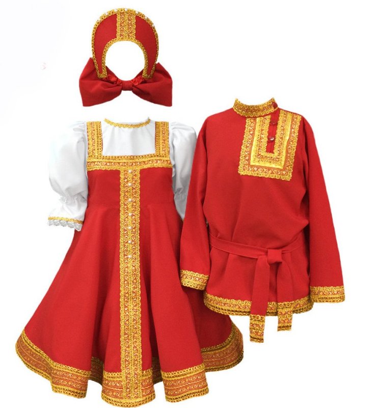 Русский народный костюм женский