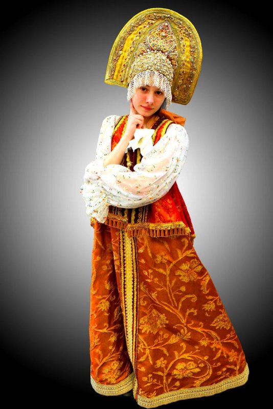 Аргунов женщина в кокошнике