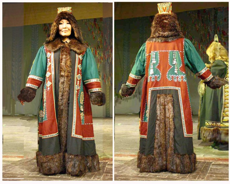 Саха танаьа Якутская одежда