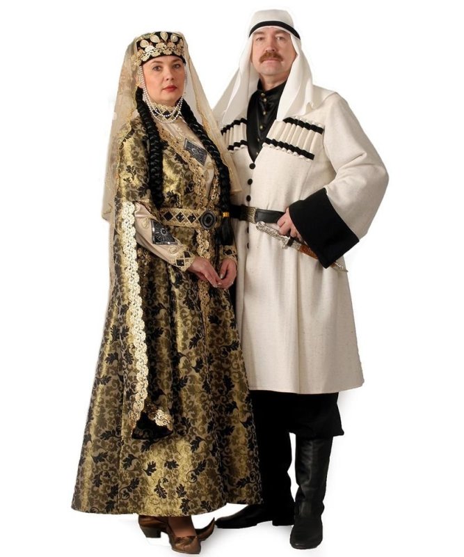Грузинский костюм для девочки