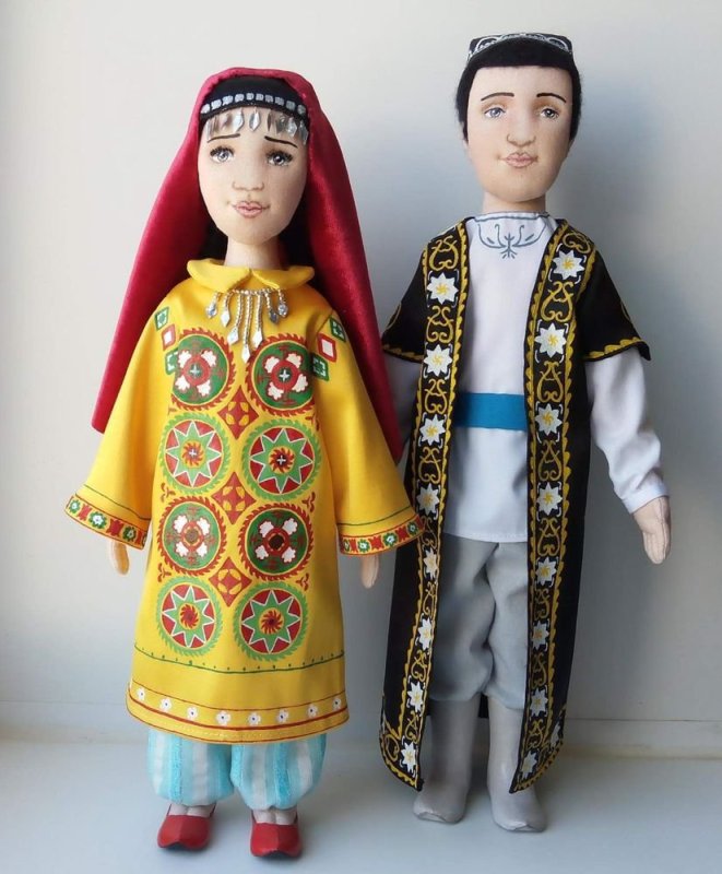 Куклы в национальных костюмах народов