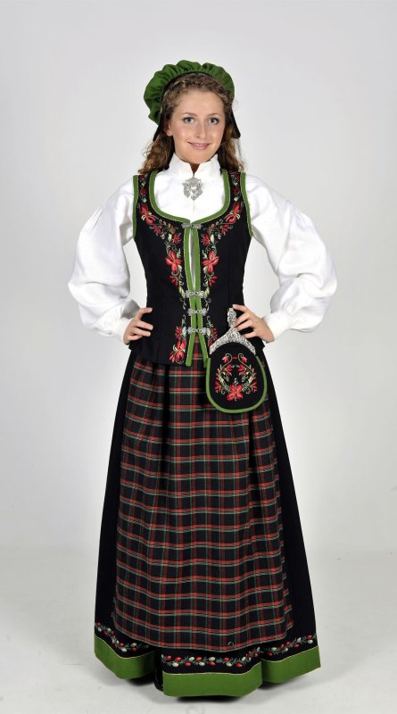 Народный костюм Англии