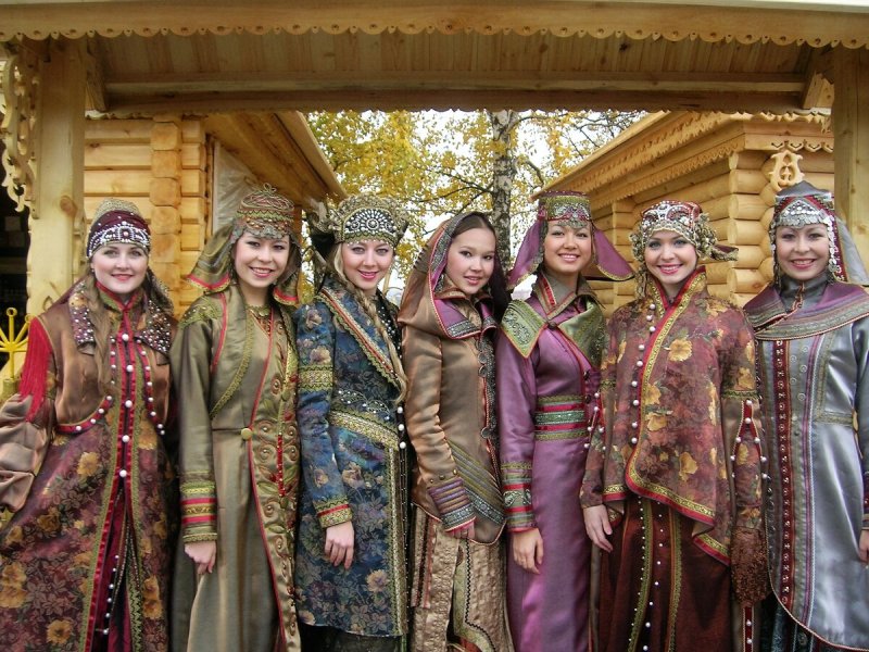 Татарский костюм женский