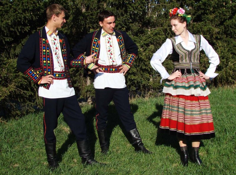 Народные костюмы Европы