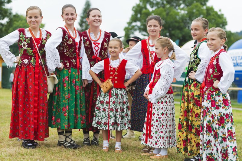 Национальный костюм Польши