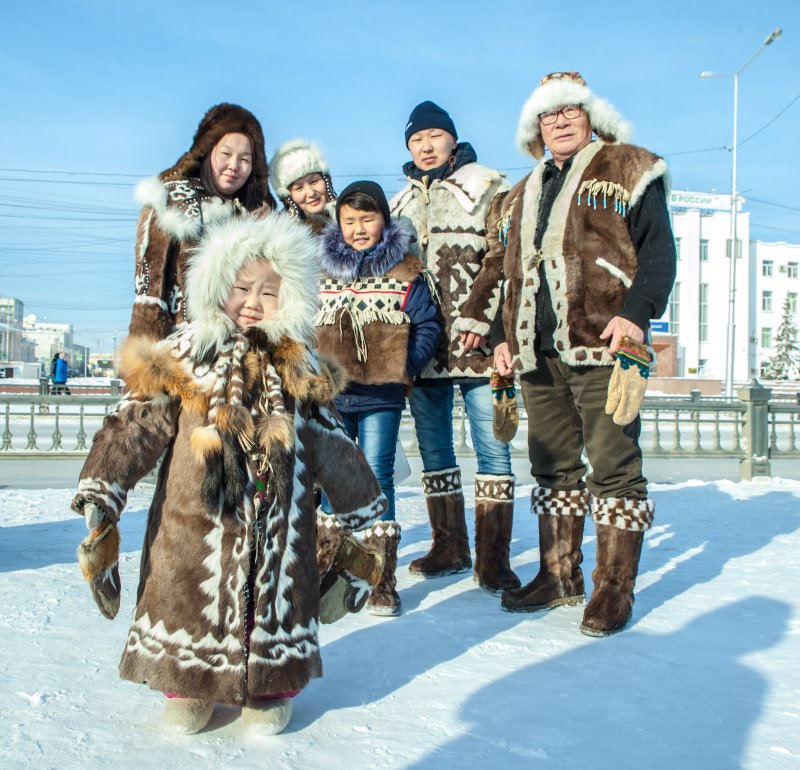 Якутские платья для девочек