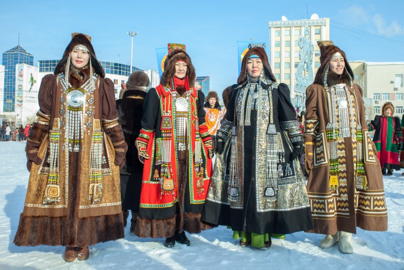 Елян Башкирская одежда женская