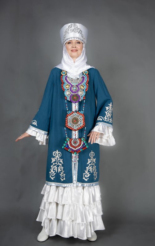 Казахский национальный костюм