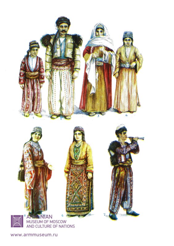 Чуха армянский костюм