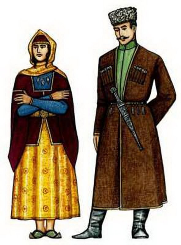 Национальный наряд Черкесов