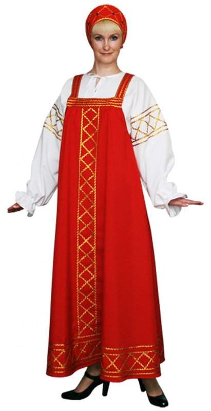 Руссеиенародные платья