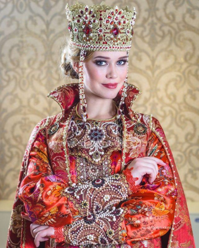 Стиль русской красавица
