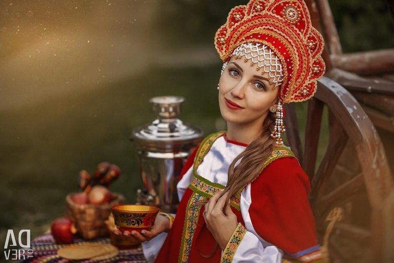 Образ русской красавицы