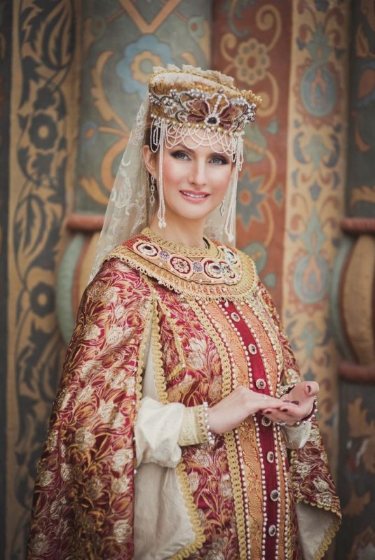 Наряды русских красавиц