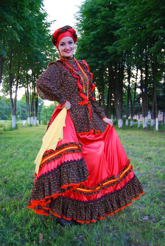 Казачий костюм женский