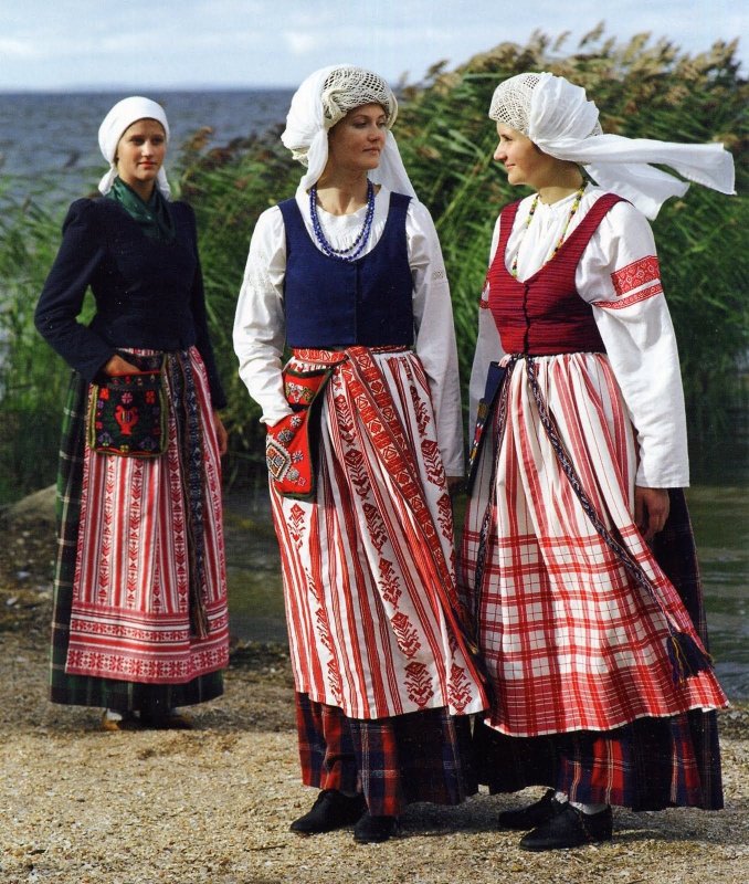 Литовский народный костюм Аукштайтии