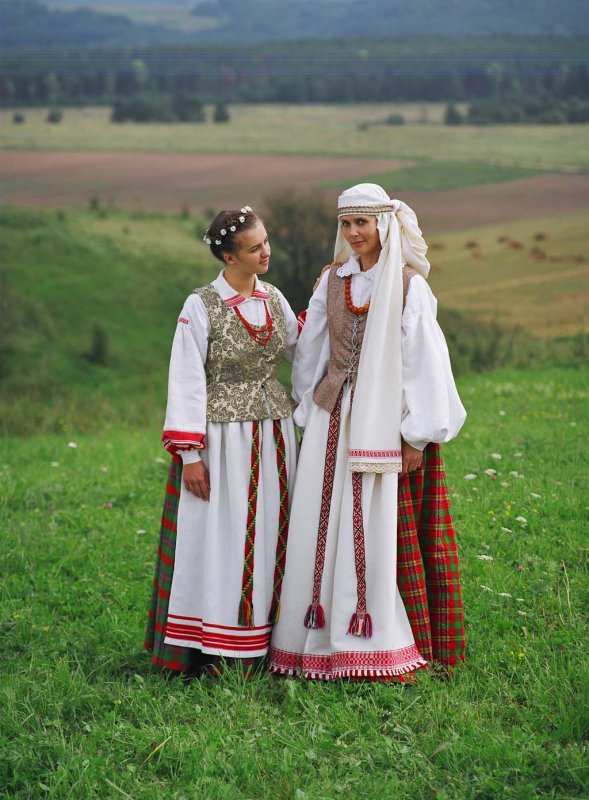 Национальный костюм литовцев жилет
