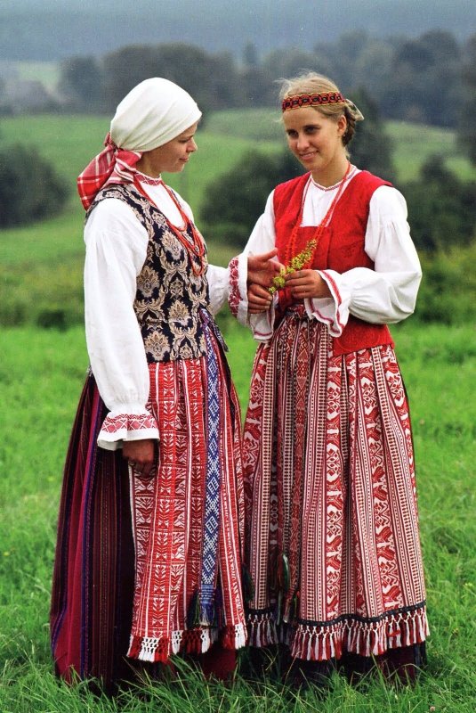 Национальный Литовский костюм Dzūkija